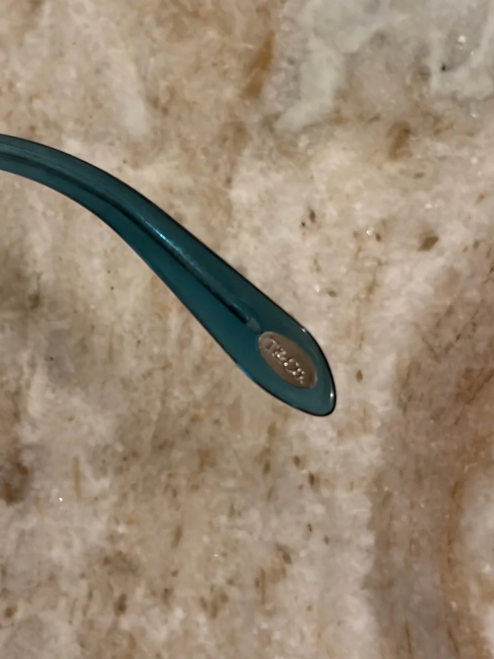 Tiffany & Co. Teal to Clear Gradient Cat-Eye Glasses Frame model TF2157